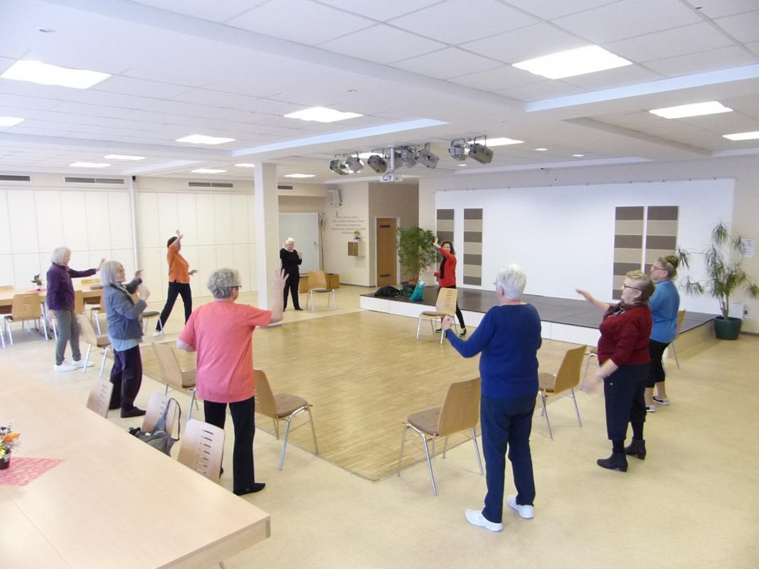 Seniorengymnastik 60+  1.Gruppe