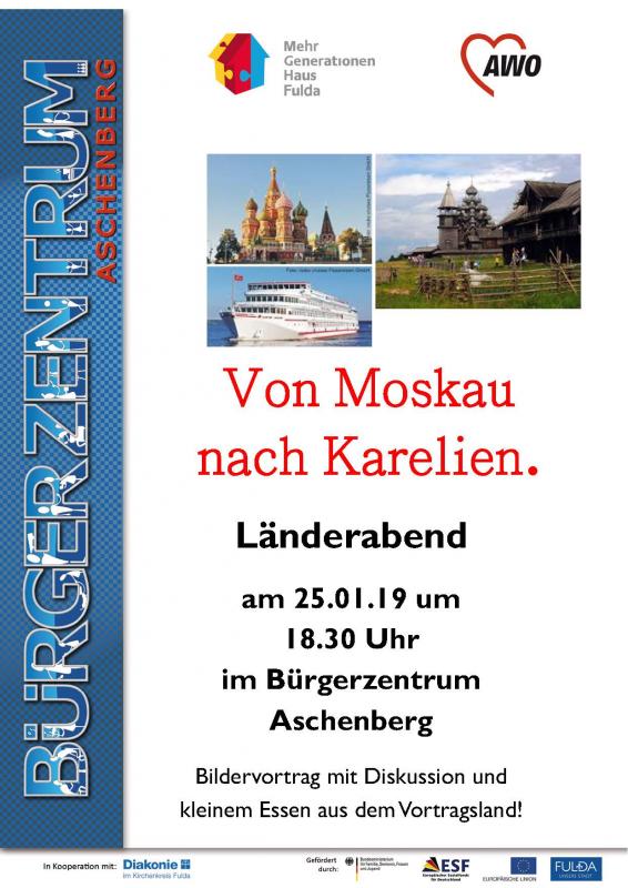 Länderabend Moskau - Karelien